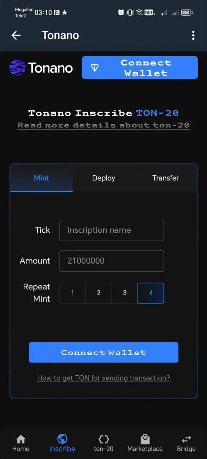 Tonano — Screenshot 4