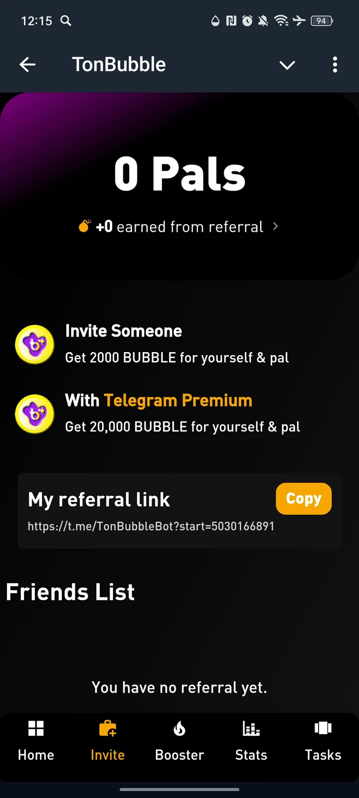 TonBubble — Screenshot 2