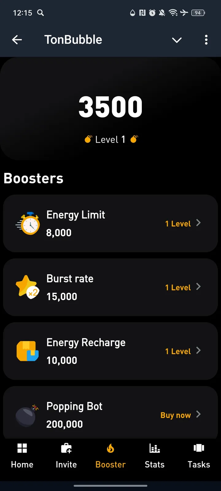 TonBubble — Screenshot 3