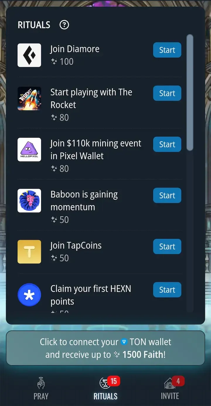 TON Church — Screenshot 2