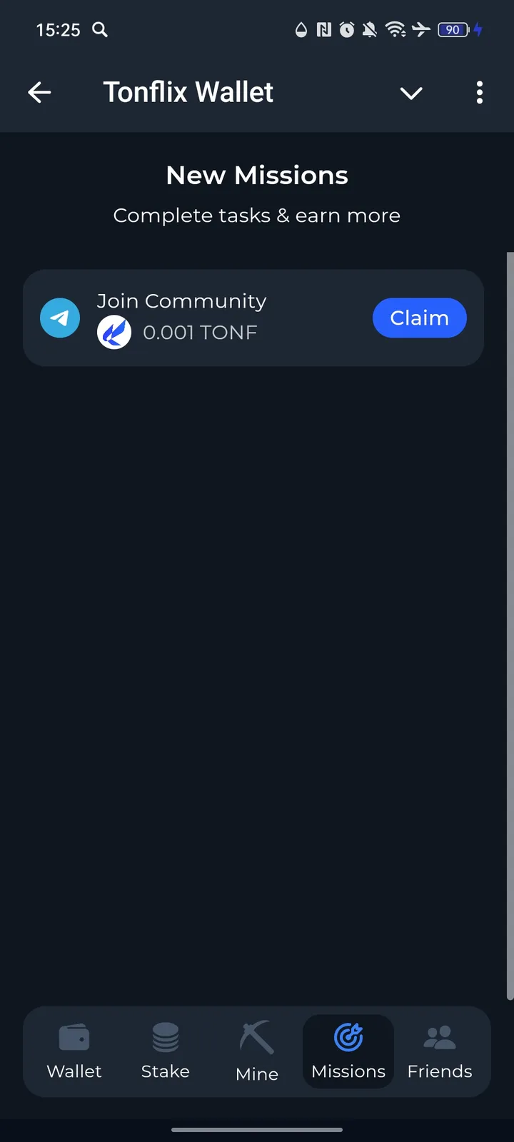 Tonflix Wallet — Screenshot 4