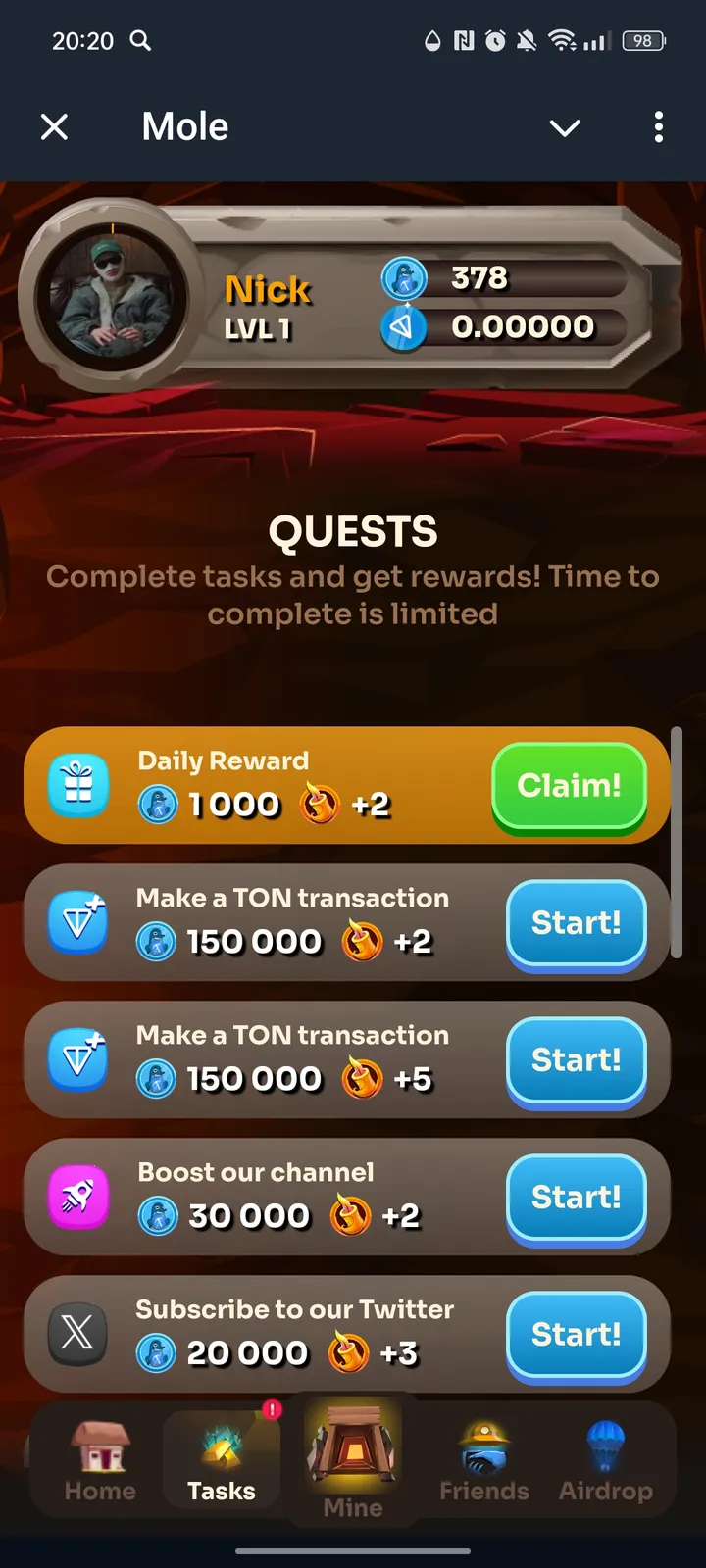 Mole — Screenshot 2