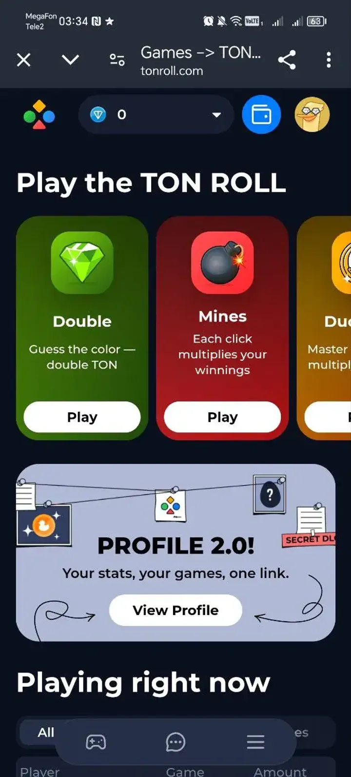 TON ROLL Games — Screenshot 1