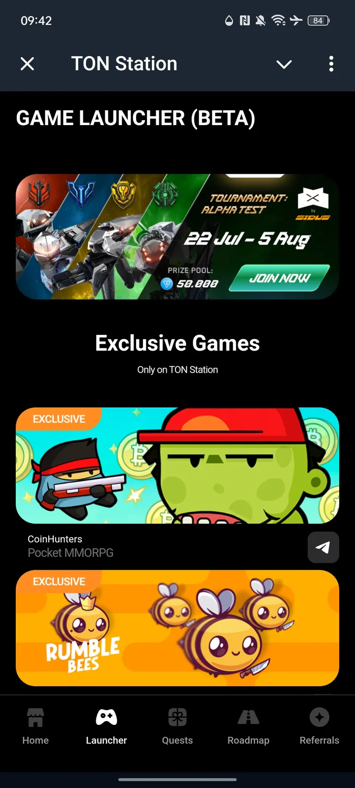 TON Station — Screenshot 2