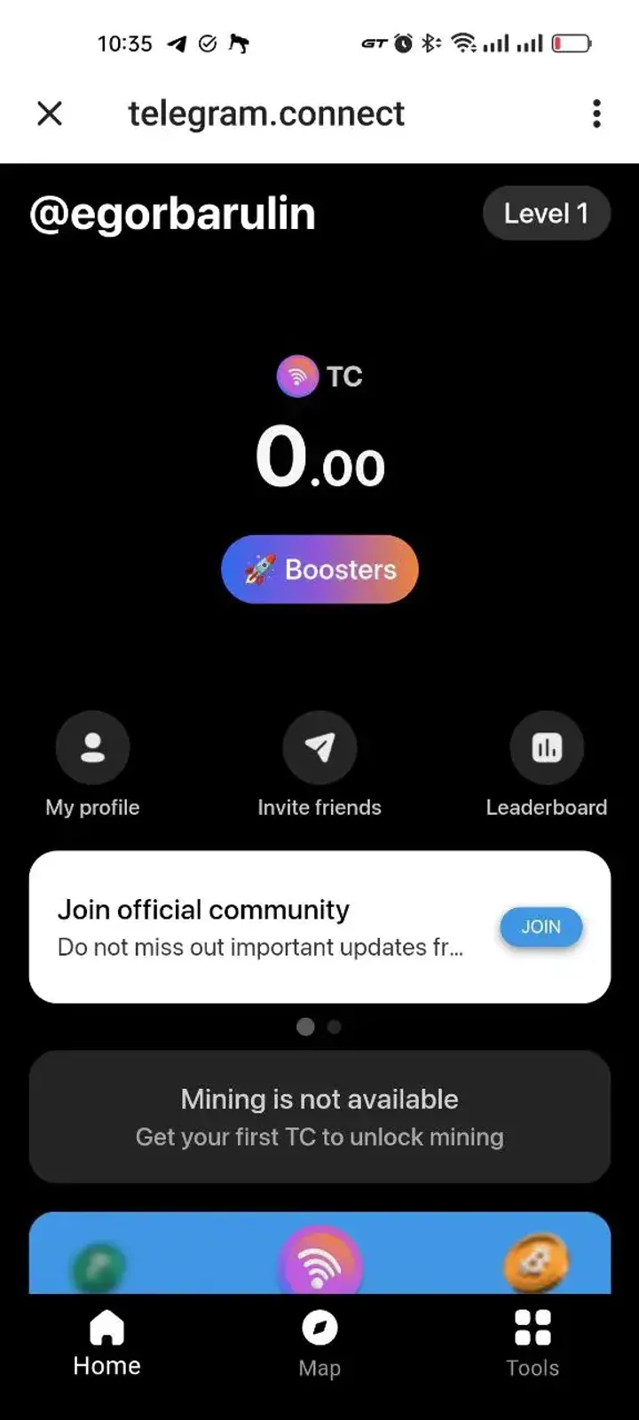 telegram.connect — Screenshot 4