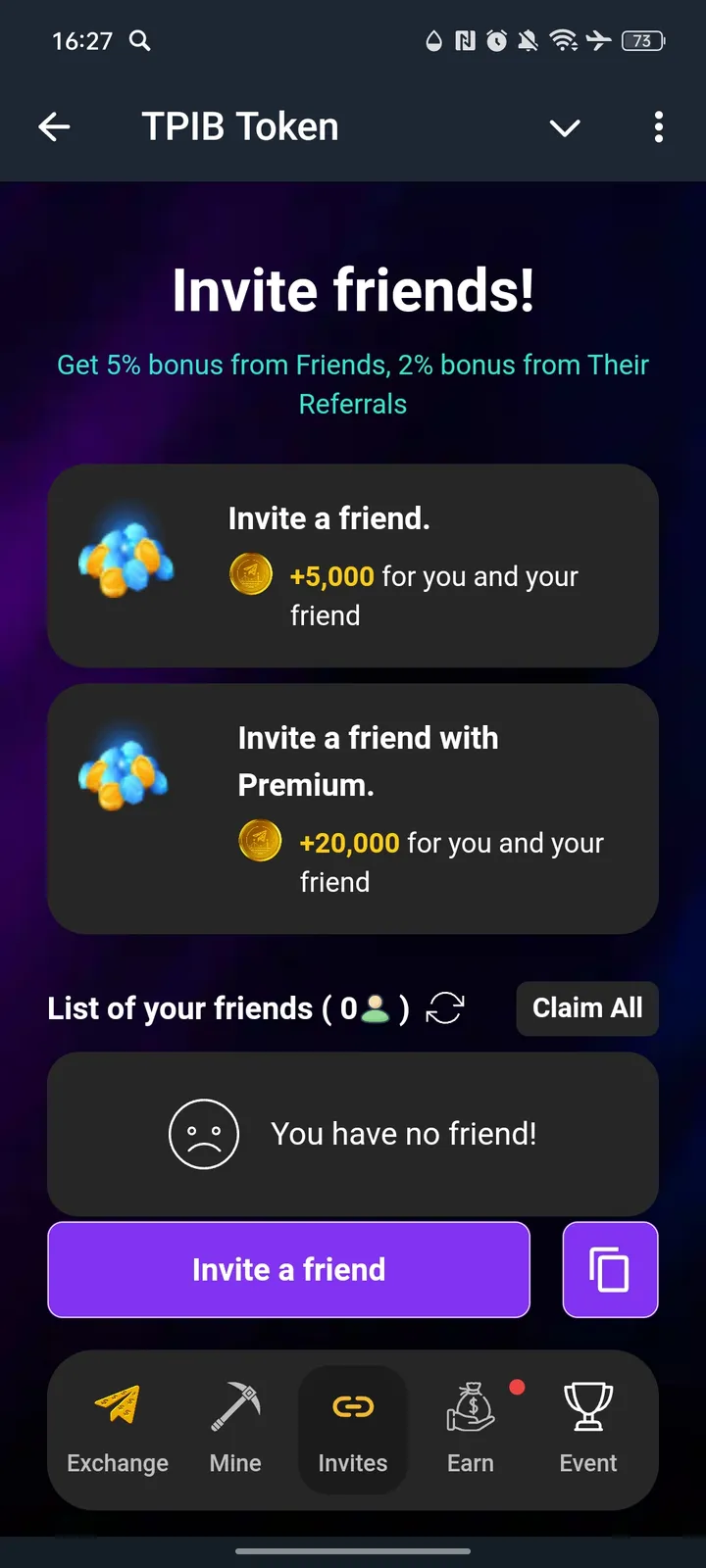 TPIB Token — Screenshot 3