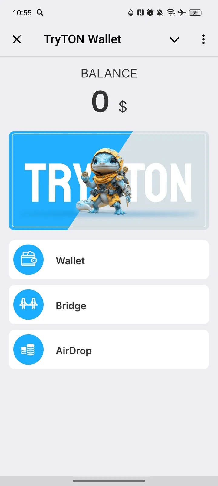 TryTON Wallet — Screenshot 1