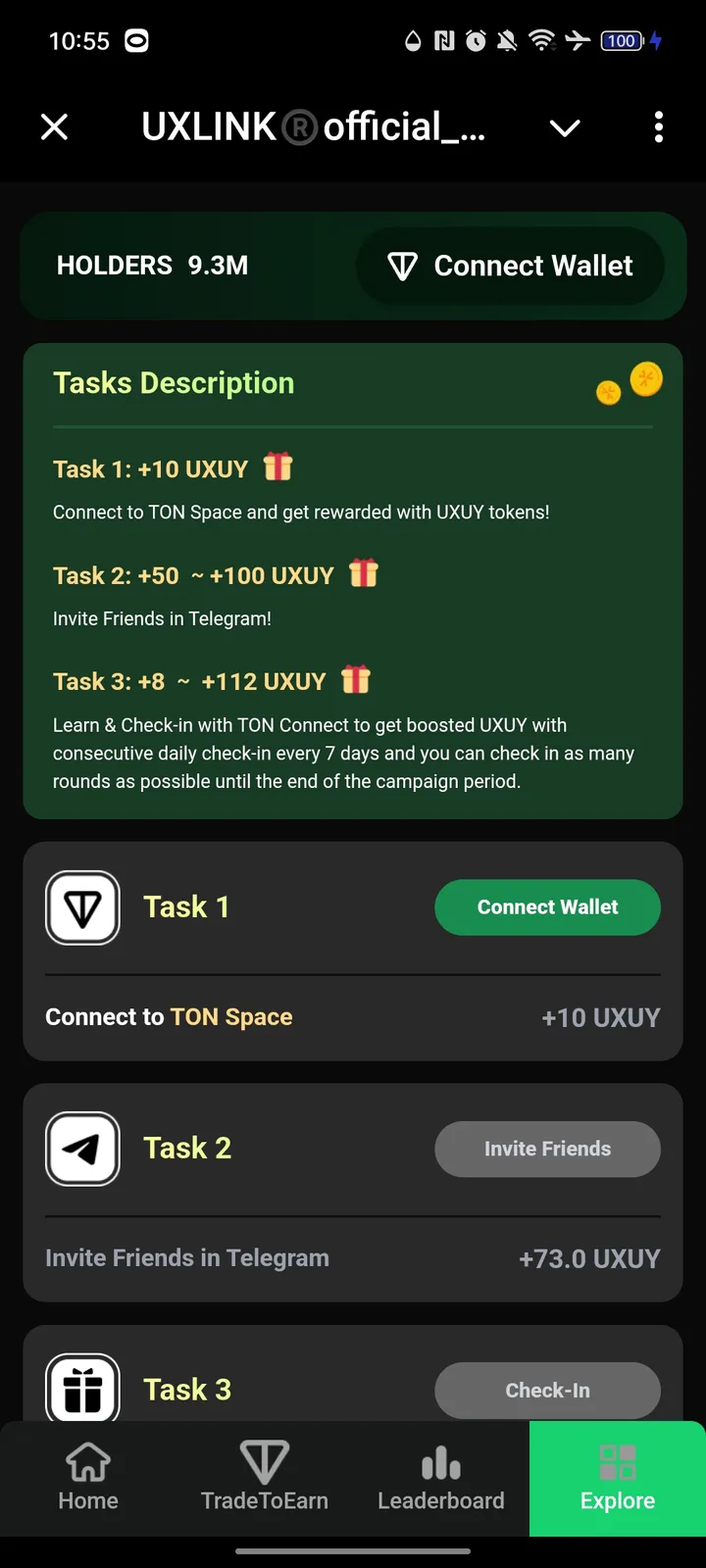 UXLINK®official_bot — Screenshot 4