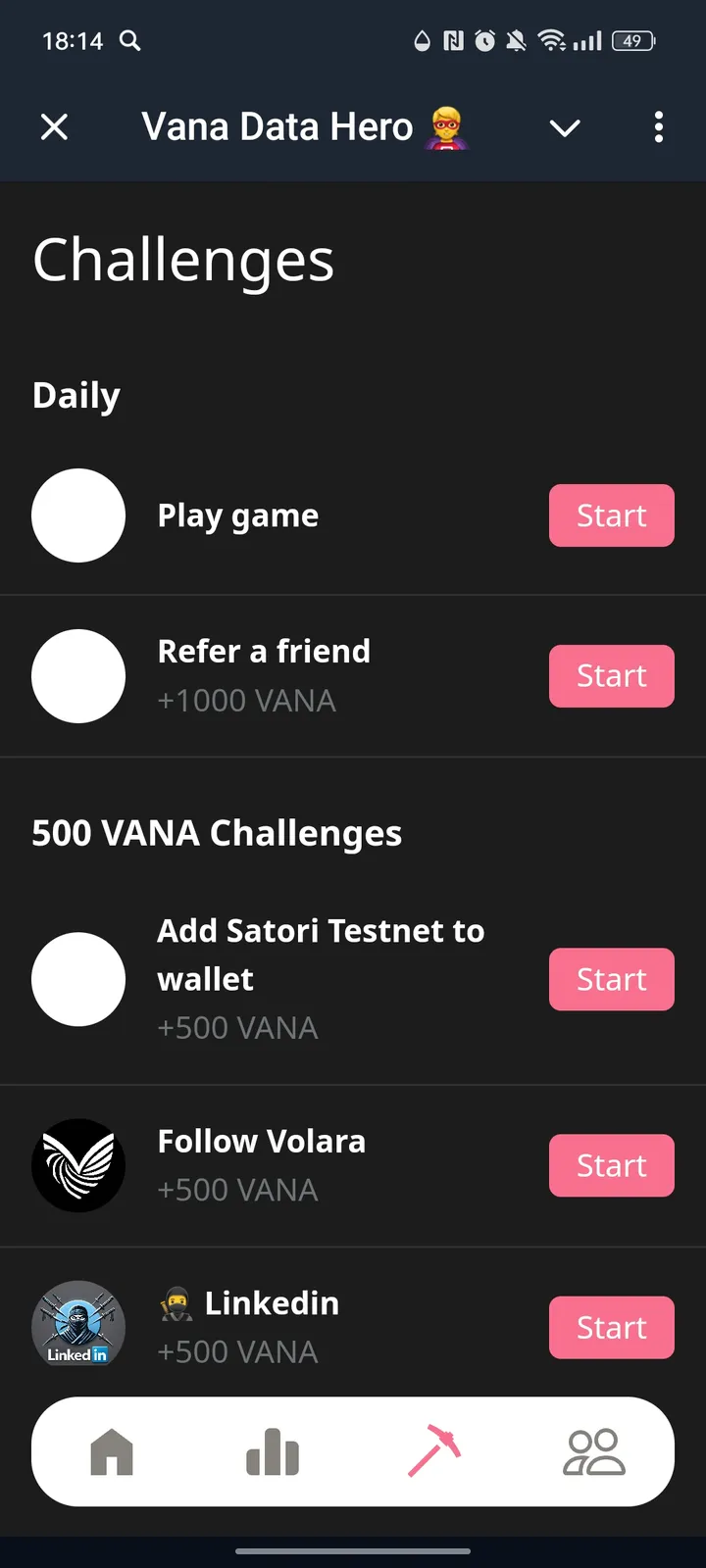 Vana Data Hero 🦸 — Screenshot 3