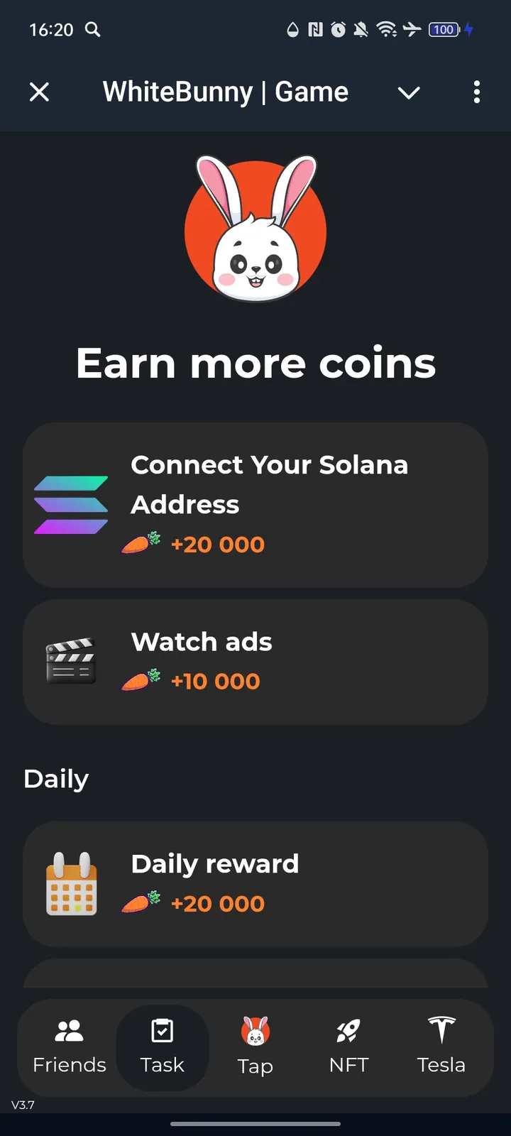 WhiteBunny | Game — Screenshot 2