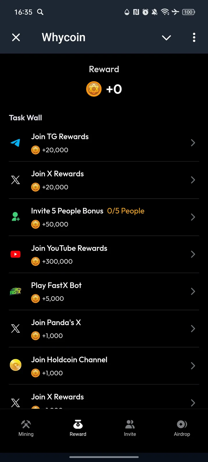 Whycoin — Screenshot 2
