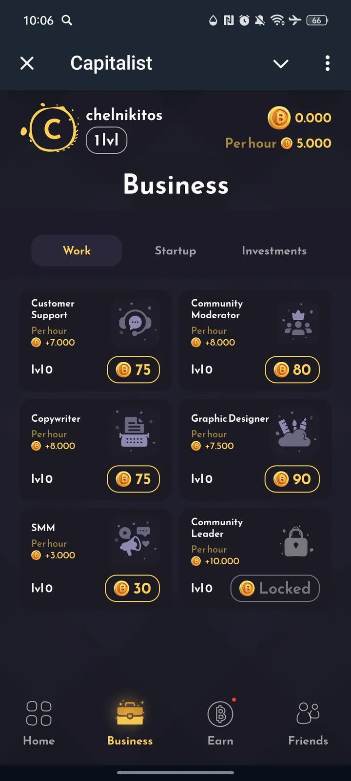 Capitalist — Screenshot 2