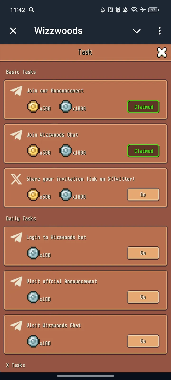 Wizzwoods — Screenshot 2