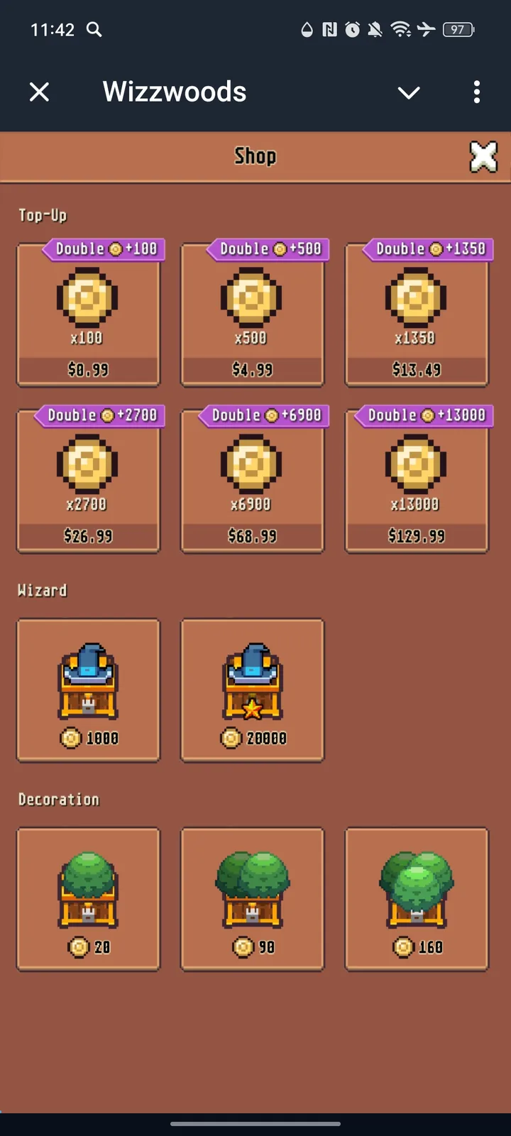 Wizzwoods — Screenshot 3