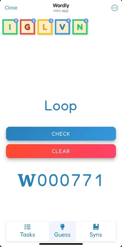 Wordly — Screenshot 1