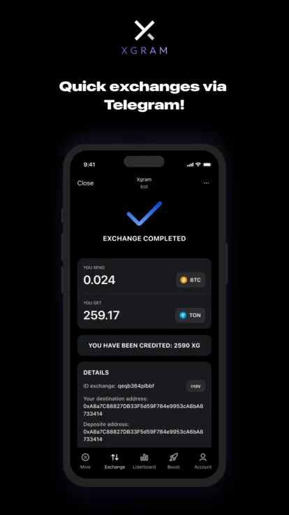 Xgram.io — Screenshot 4