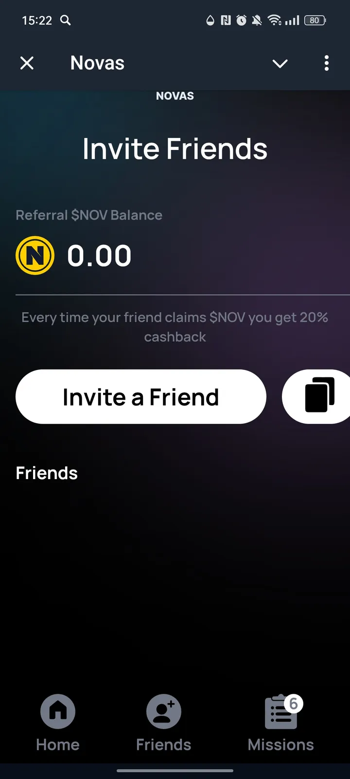 Novas — Screenshot 2