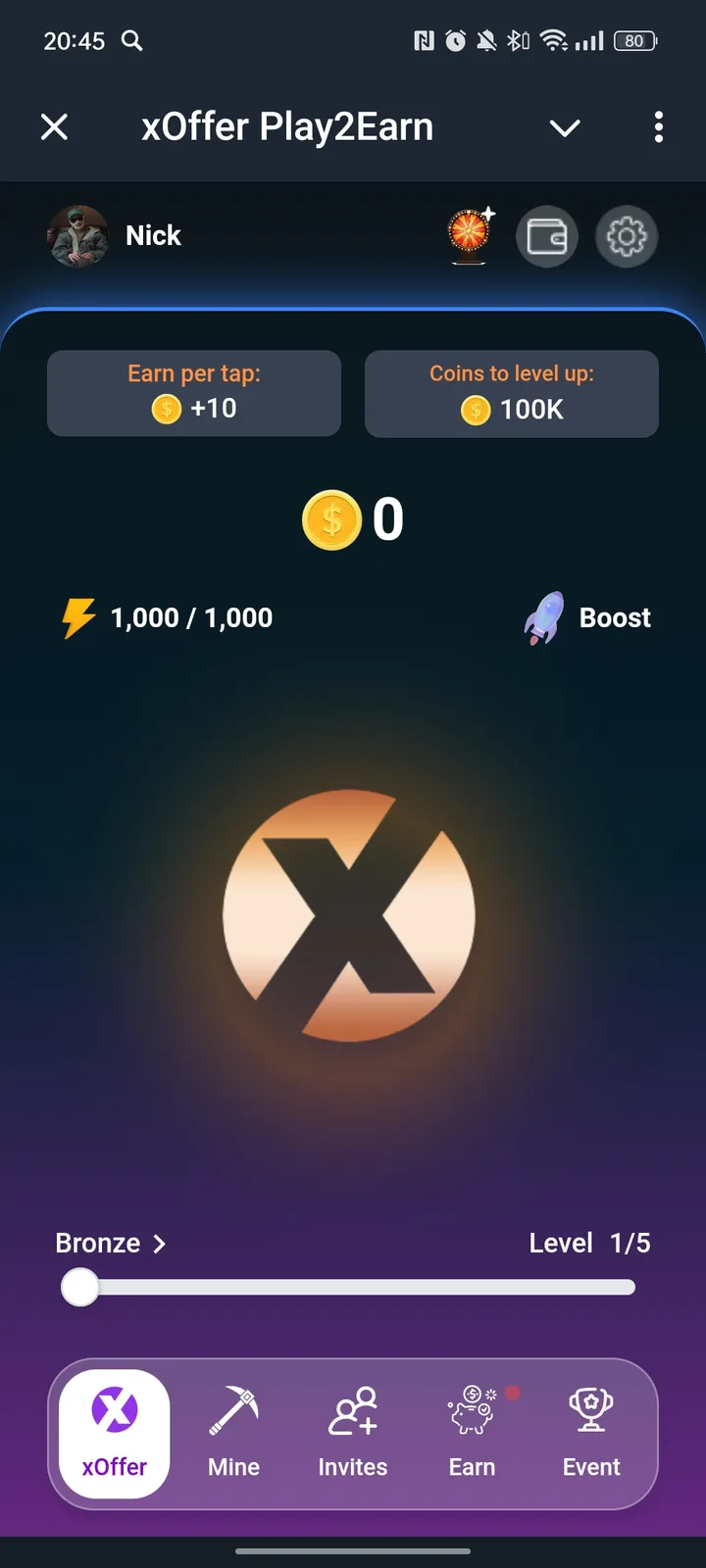 xOffer Play2Earn — Screenshot 1