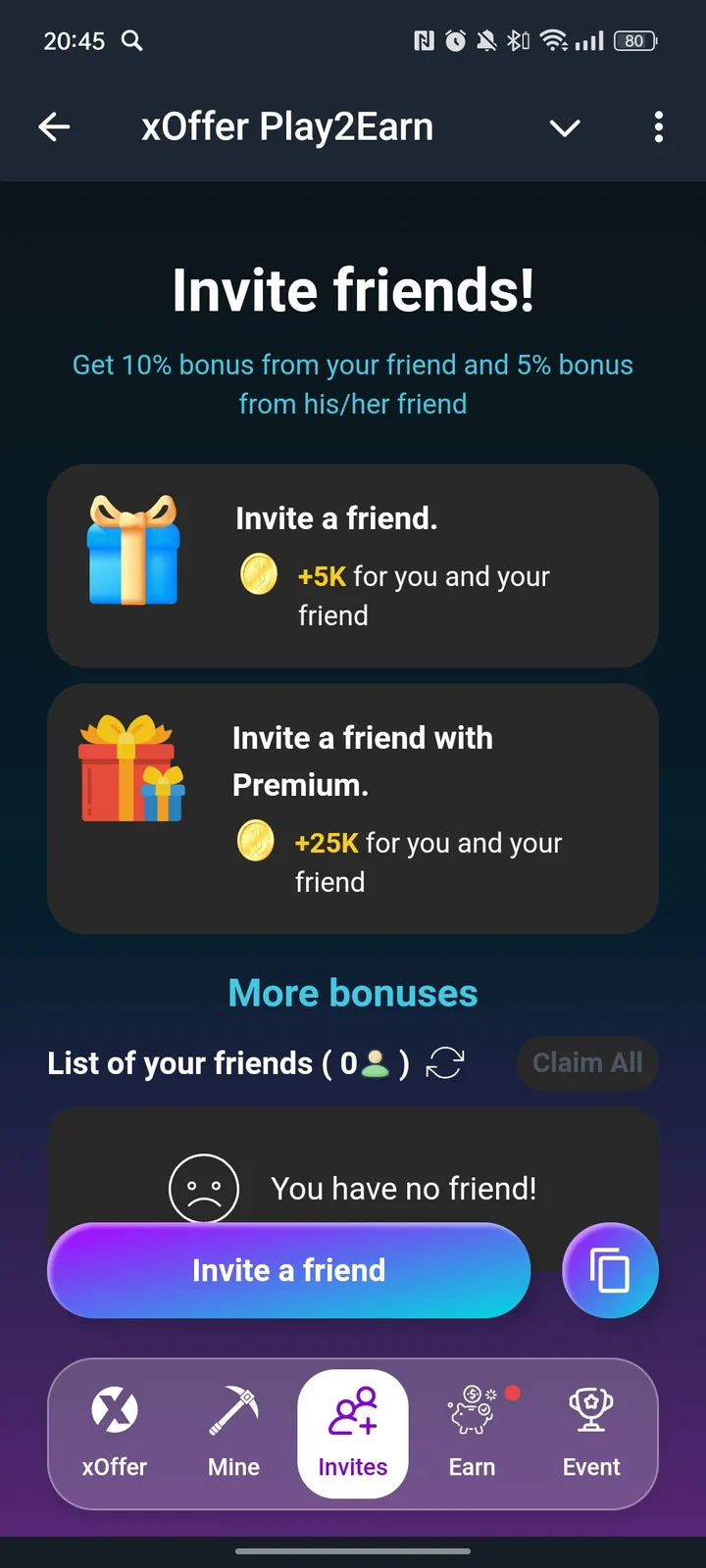 xOffer Play2Earn — Screenshot 3