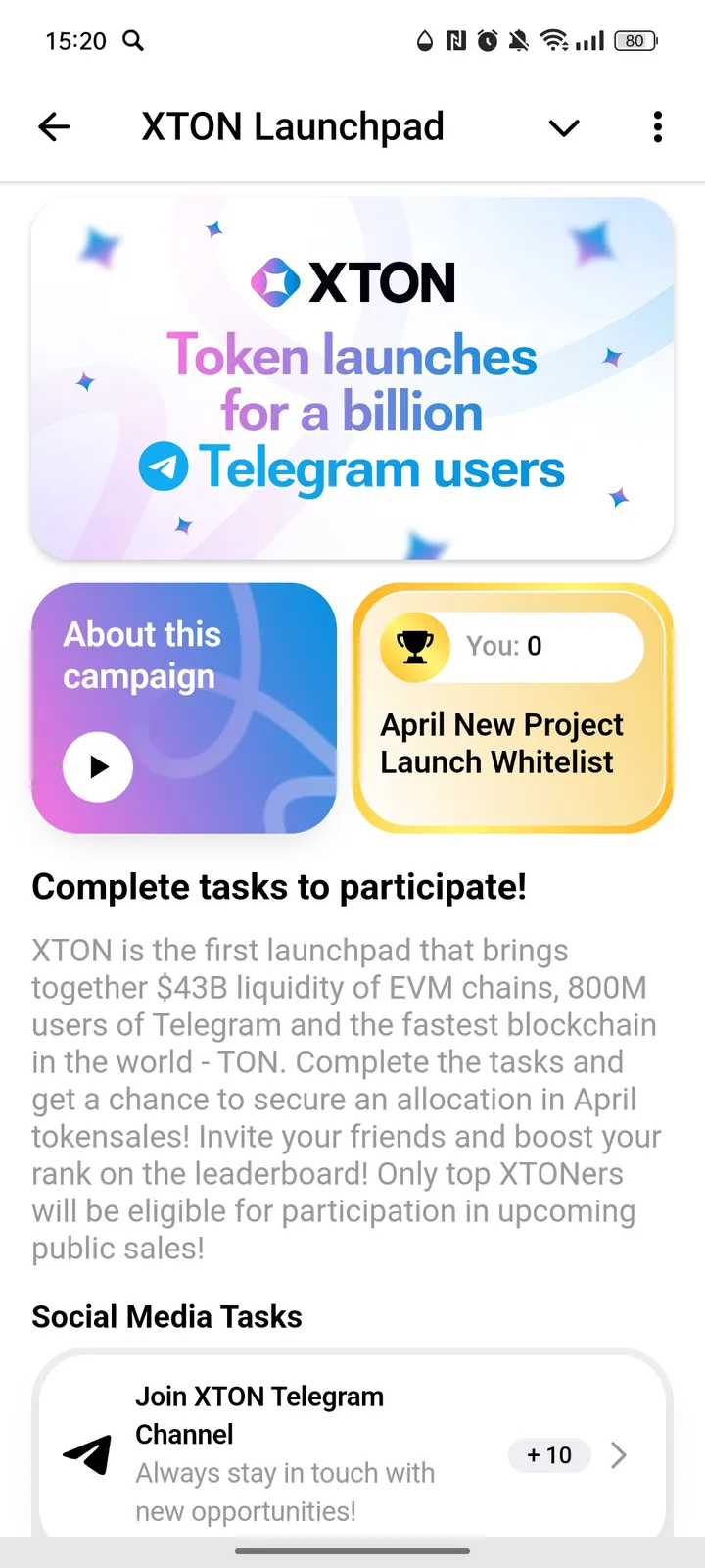 XTON Launchpad — Screenshot 5