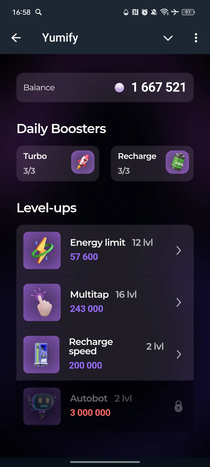 YesCoin — Screenshot 4