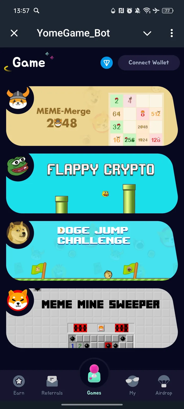 YomeGame_Bot — Screenshot 2