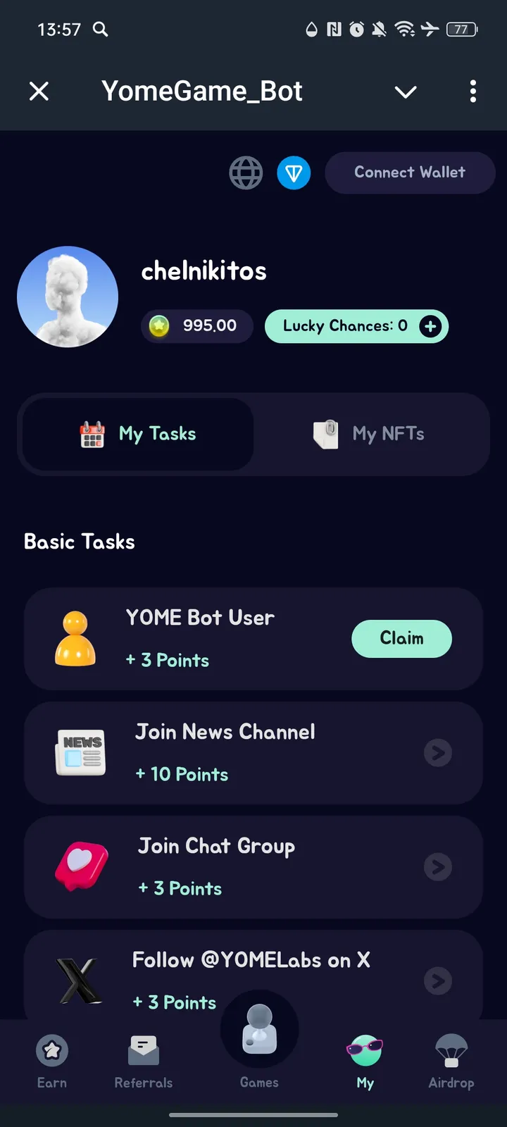 YomeGame_Bot — Screenshot 3