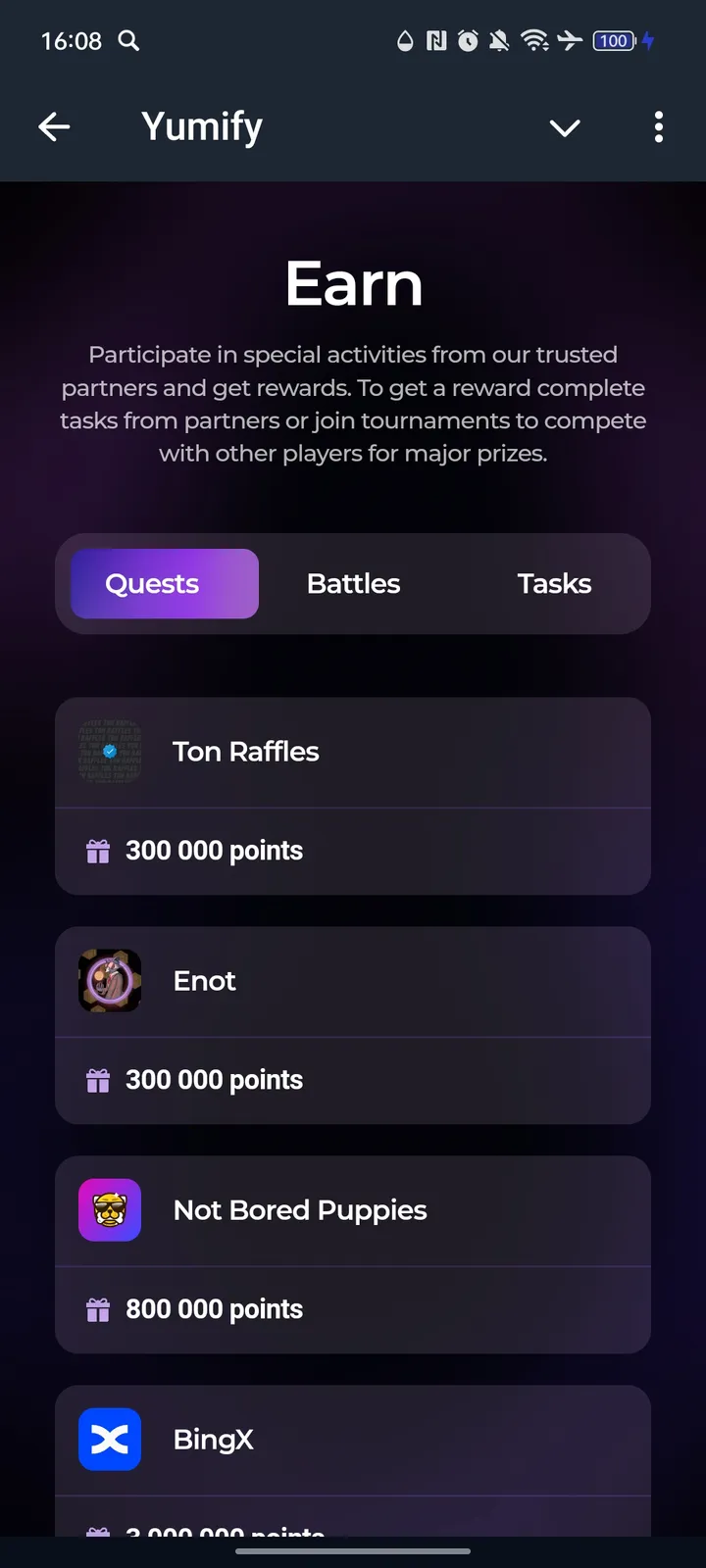 YumifyBot — Screenshot 2