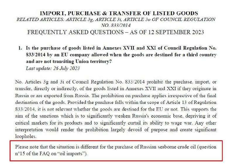 Eu regulation 833 2014. Eu regulation 833 2014