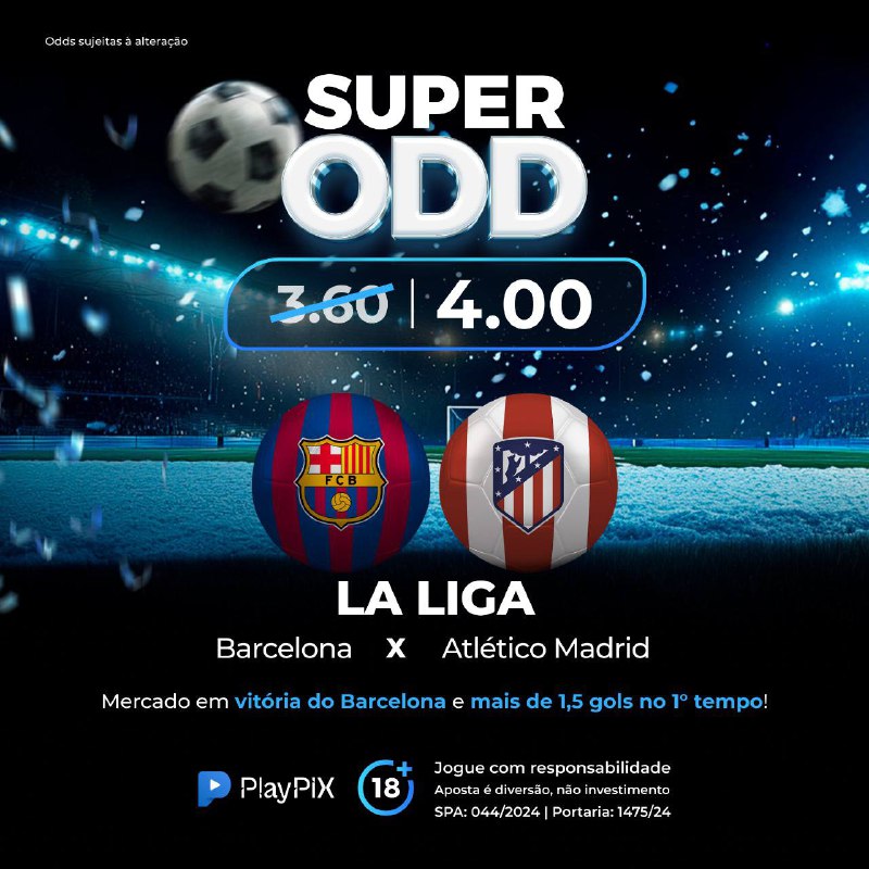 SUPER ODD     17h00  https://playpix.com/affiliates/?btag=2181120_l343394  +1...