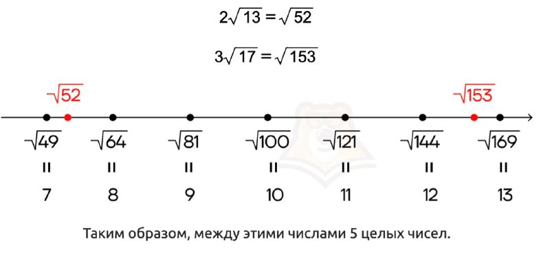Сколько целых чисел между 13 и 11. Сколько целых чисел между 13 и 11