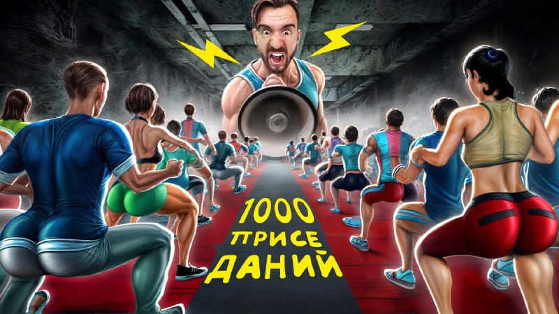 Ты приседаешь в зале speed up