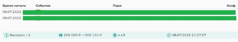 А вот и готов новый жирный и уверенный двойник на завтра КФ 4,4+      Подписк...