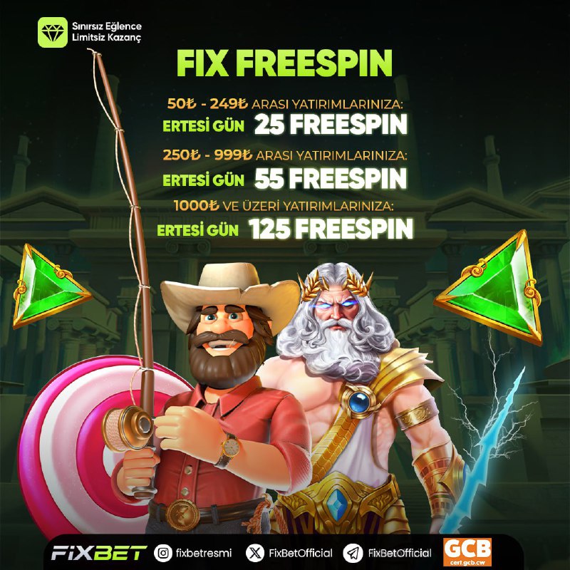 GÜNLÜK FREESPİN HAKKINIZ EKLENDİ    SWEET BONANZA    GATES OF OLYMPUS    BİG ...