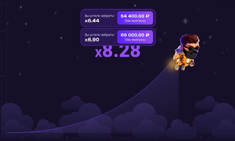 Доброе утро!  Ставка: 10000₽  Выигрыш: 64400₽ + 69000₽   Начинаем новую рабоч...