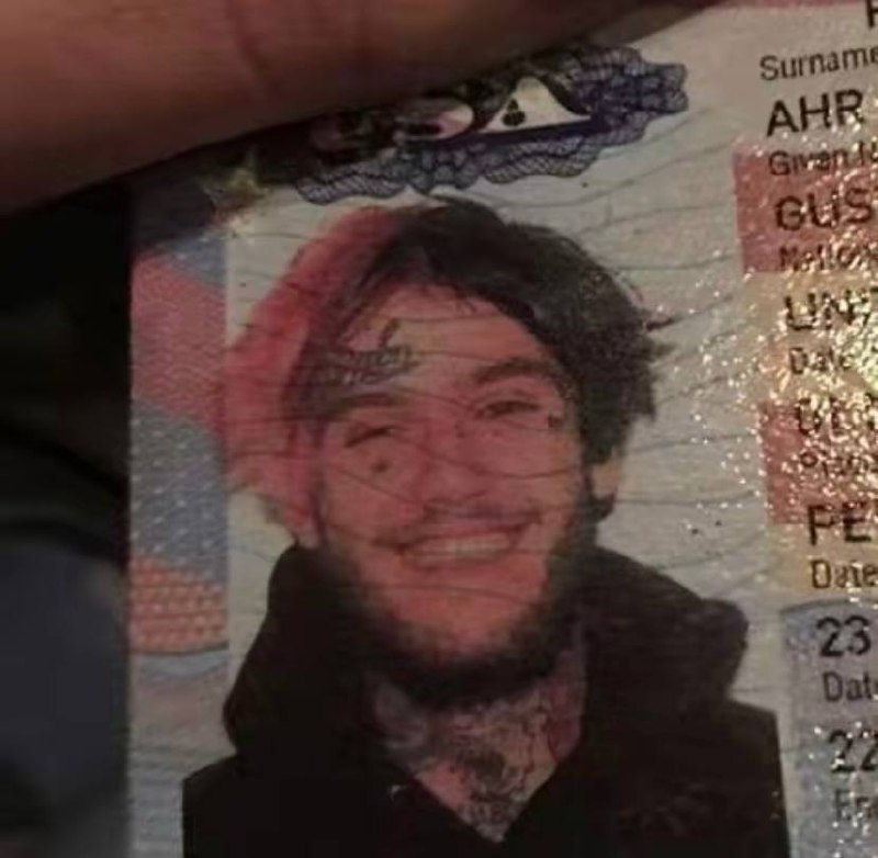 Passport Photo Lil Peep 9165