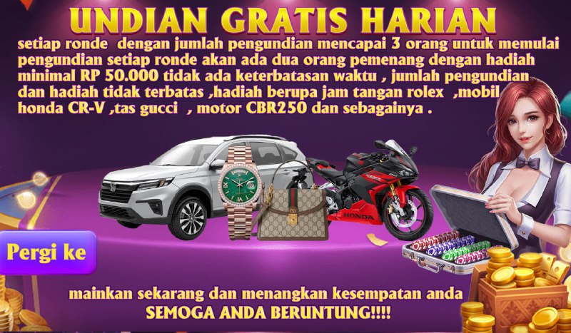 MEMAINKAN KESEMPATAN PUTARAN LOTERE INI      setiap ronde  dengan jumlah peng...