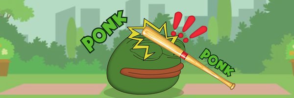 ( ETH) Ponk Gambles Channel    New launch. Nice branding and ticker. Pepe bon...