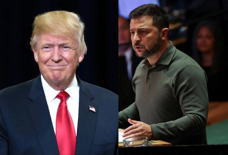 Зеленский призвал Трампа раскрыть план урегулирования конфликта в Украине за ...