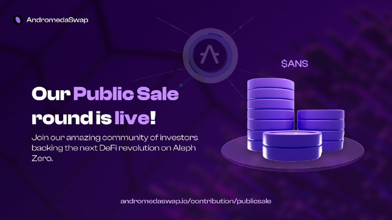 Our Public Sale is live!  Enjoy the benefits of decentralized finance in an a...