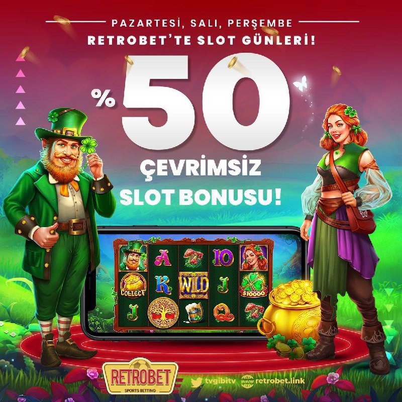 Bugüne Özel     Çevrimsiz Slot Bonusu Sizlerle !    RetroBet İle Kazanan Sen ...