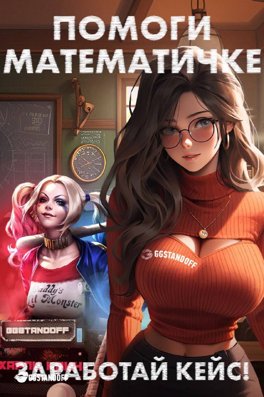 Отличник или Двоечник?    Не важно, ящик «Харли Квин» твой    Бери код   VMC8...