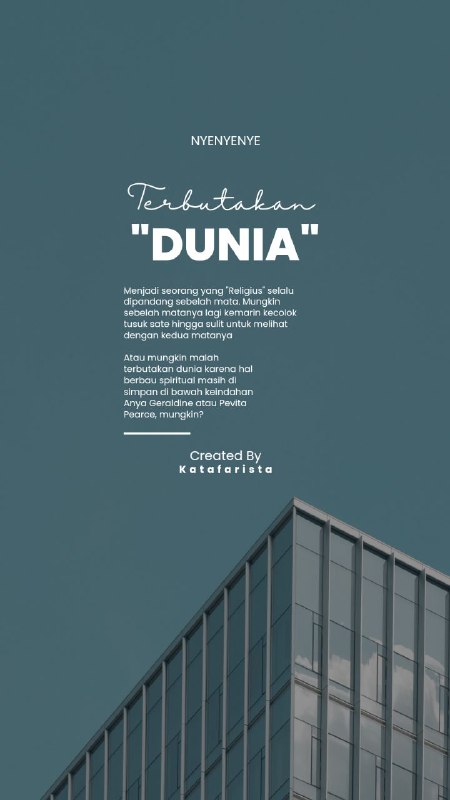 Nyenyenye http://lengkaralara.t.me