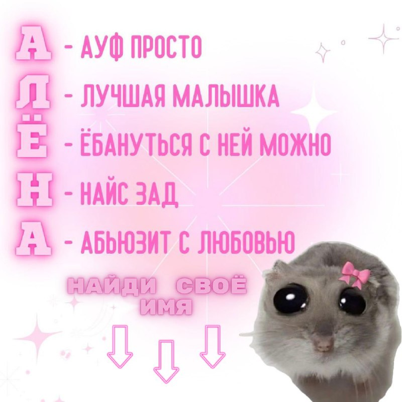 Аделина, тебе знак Алёна, тебе знак Алина, тебе знак Алиса, тебе знак Амина, ...