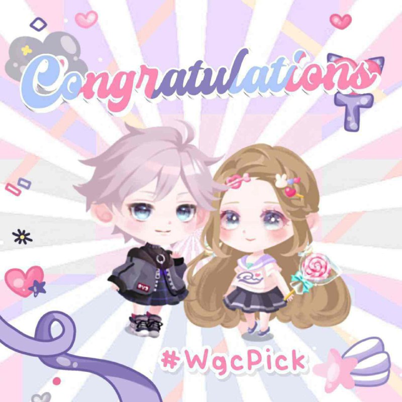 @ifB4raa   @bbibiwu   Alasan : sukaa, lucuu  Congratulations for two lovebird...