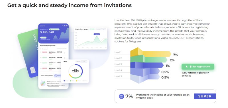 Сняты ограничения на приглашения рефералов! WBU бонусы отлично себя зарекомен...