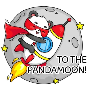 Super Panda sticker 11