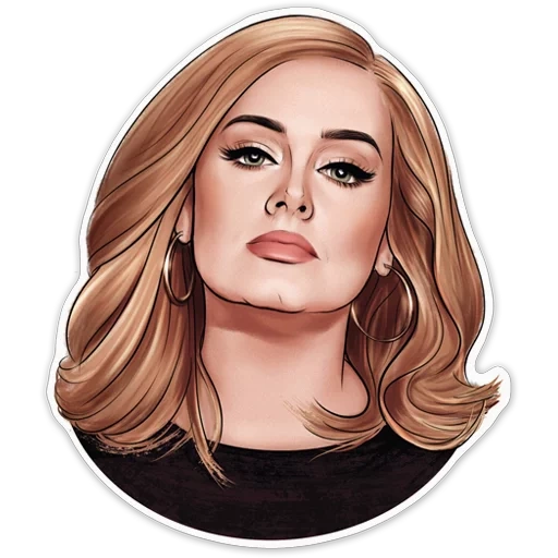 Adelemojis (by @xzawes) sticker 2