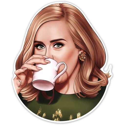 Adelemojis (by @xzawes) sticker 15