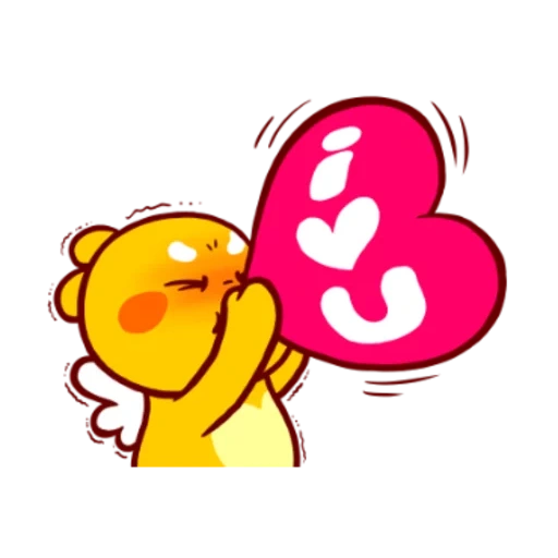 Qoobee Agapi - LOVE Telegram sticker pack